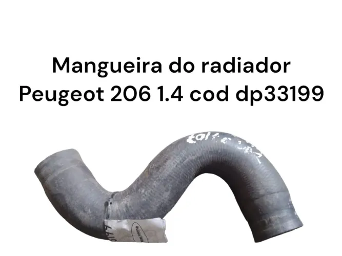 Mangueira Do Radiador Peugeot 206 1.4 Cod Dp33199