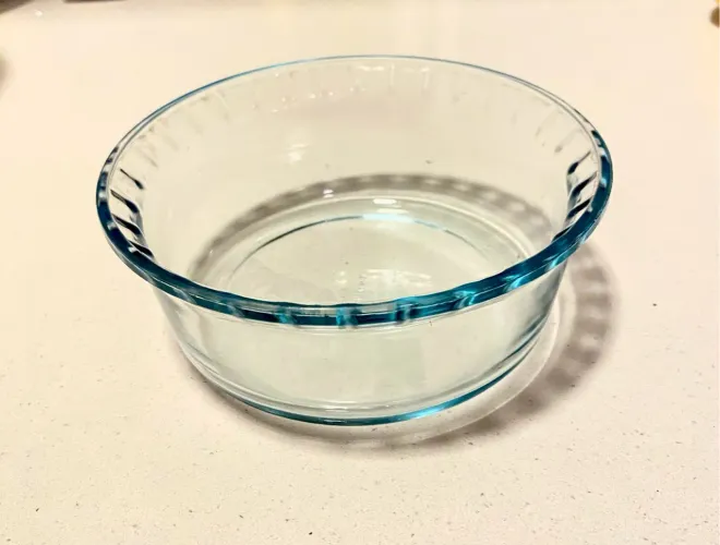 Antiga Tigela Vidro Marinex