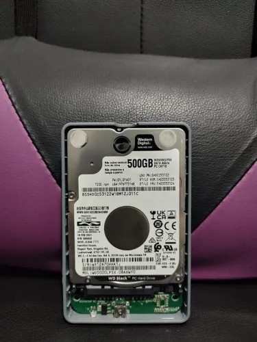 HD Externo 500 GB com 50 jogos de PS3