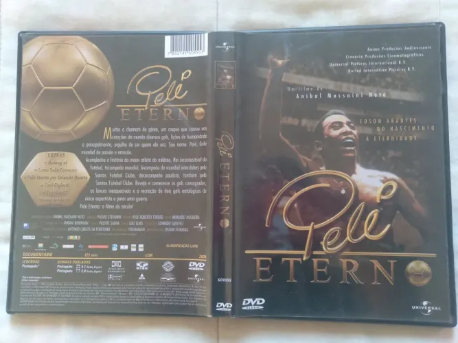 DVD Pelé Eterno - O Filme do Século!