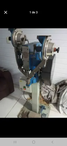 Vendo maquina de botao de pressão 35 faz as duas operações