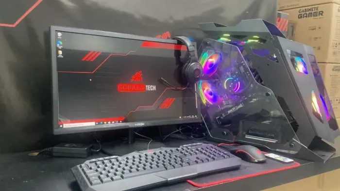 PC Gamer Completo i5 10400F | RTX 3050 | Monitor + KIT Gamer Novo c/ Garantia