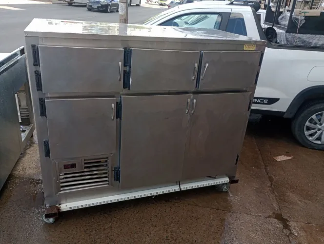 Balcão refrigerado inox pra chopp