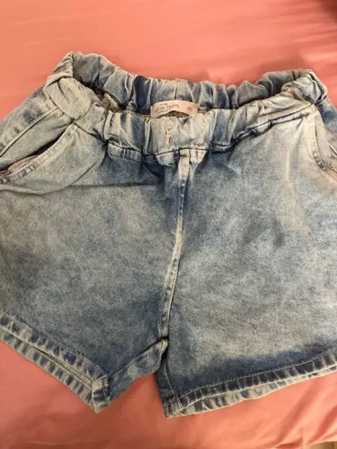 PROMOÇÃO PARA PAGAR MEUS ESTUDOS DEUS ABENÇOE Short Jeans lindo número 40 um chame