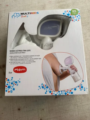 Bomba elétrica tira leite
