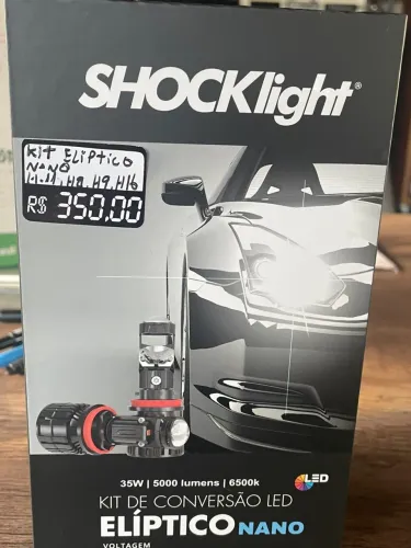 Kit LED Elíptico Nano - SHOCKlight h11,h8,h9,h16-2