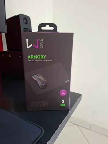 Kit mouse e mousepad Warrior