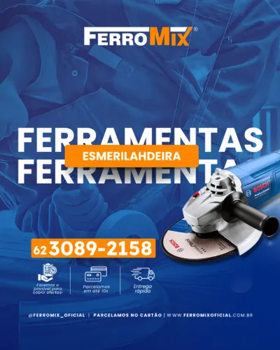 Esmerilhadeira e Lixadeira | Ferramentas Parcelado em até 10x | Entrega Rápida