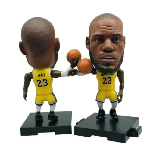 Miniatura Action Figure LeBron James Lakers Basquete