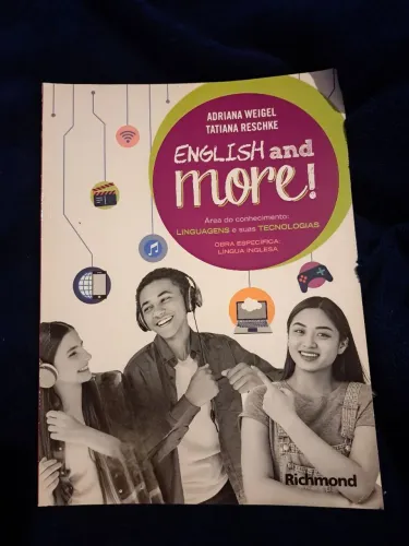 Livro english and more do estudante