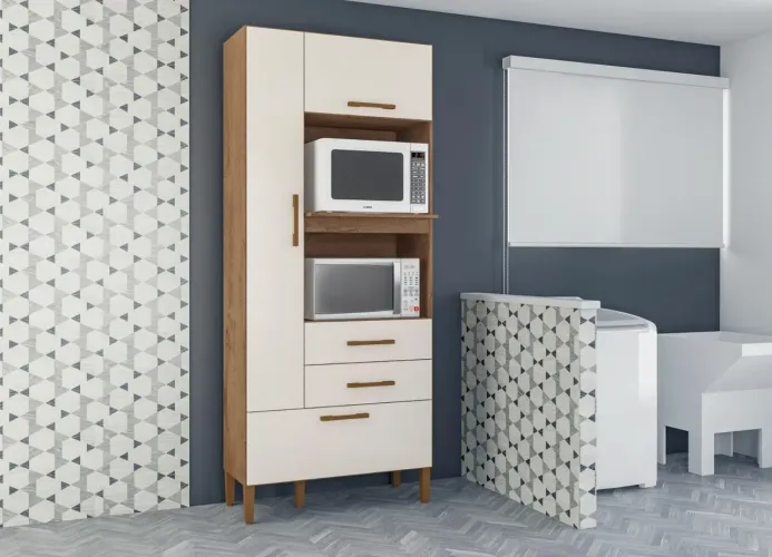 Cozinha Multiuso Seul Nova - Montagem grátis 