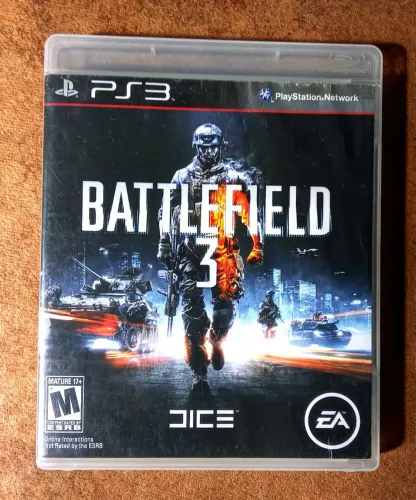 Battlefield 3 - PS3 bom estado de uso 