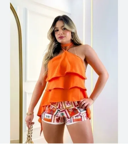 Blusa babado