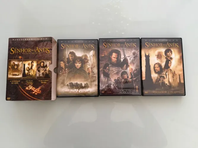 Trilogia Senhor dos Anéis - DVD