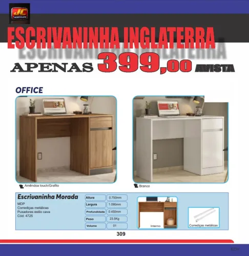 Escrivaninha mesa pc 