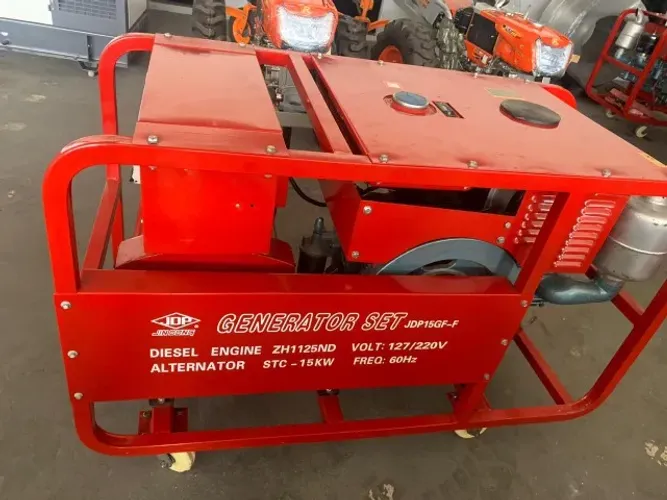 GRUPO GERADOR ABERTO DE 20KVA TRIFÁSICO 220/127V NOVO