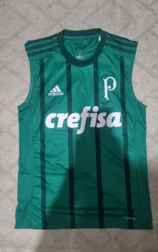 Camisa Palmeiras Adidas Sem Manga - Verde