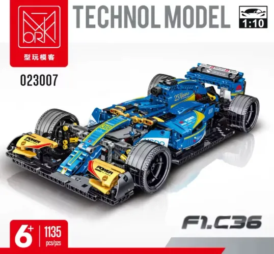 Bloco de Montar - (Lego) F1 C36 - 1135 Peças - ORK