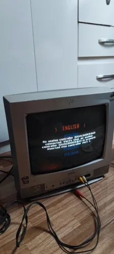 TV de Tubo LG 14'' - Perfeita para Jogos Retrô (PS1, PS2, SNES, Mega Drive)