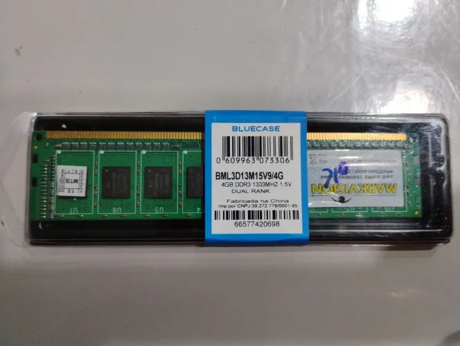 Memória DDR3 1333MHZ 1.5v  para pc