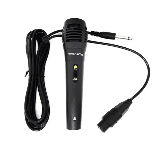 Microfone Dinâmico Tomate Mt-1010 (Potência e Qualidade Para Sua Voz)