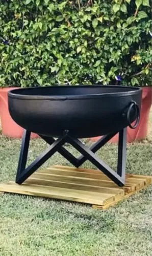 Lareira externa, pira, lenheiro, braseiro, fogueira, 