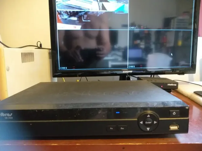 DVR Intelbras de 8 canais