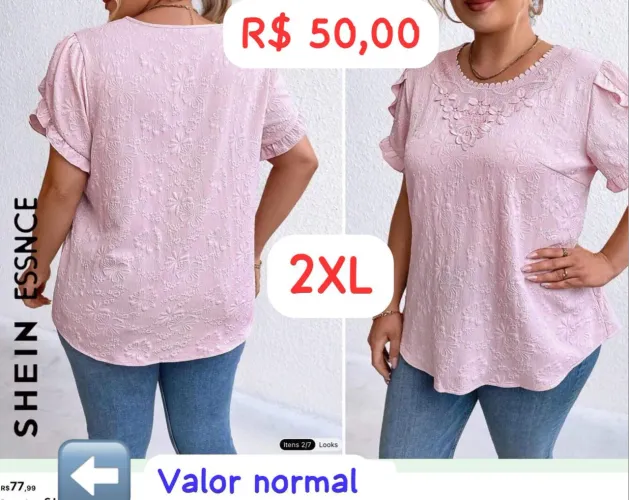 Lindas blusas Plus SIZE 