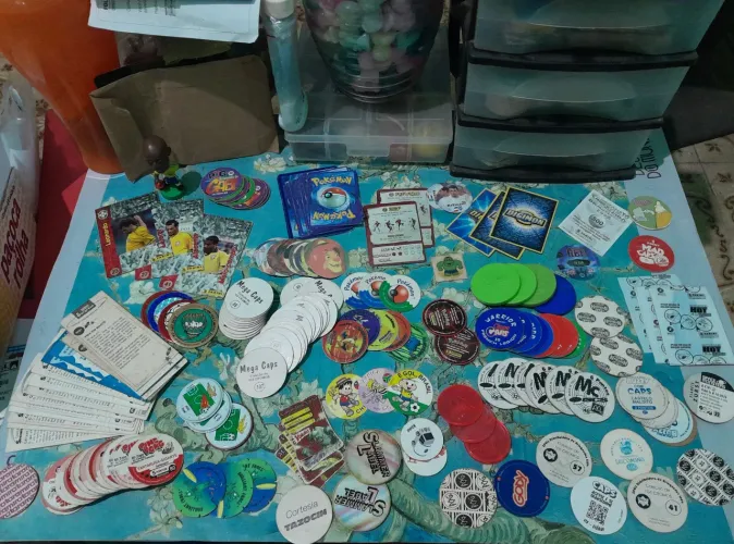 Tazos e Cards avulsos por unidade, LEIA A DESCRIÇÃO!