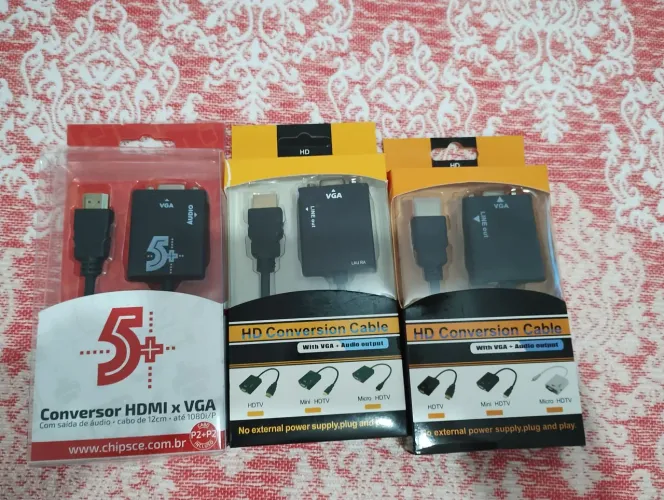 Adaptador VGA X HDMI 