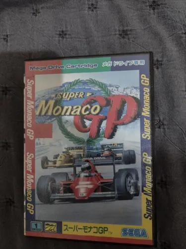 Super Monaco GP - Mega Drive original japonês 