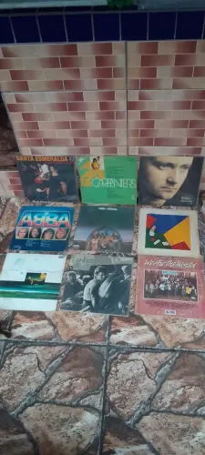 Lote de disco de vinil 