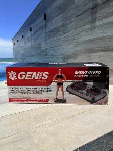 Genis Fitness Energym Pro Plataforma Vibratória