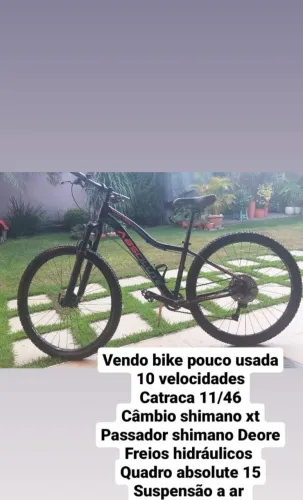 Bike pouco usada!