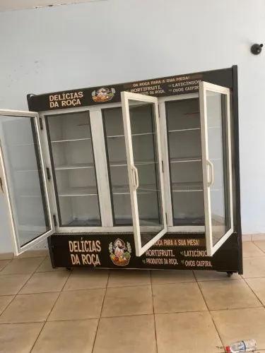 Freezer expositor vertical 3 portas