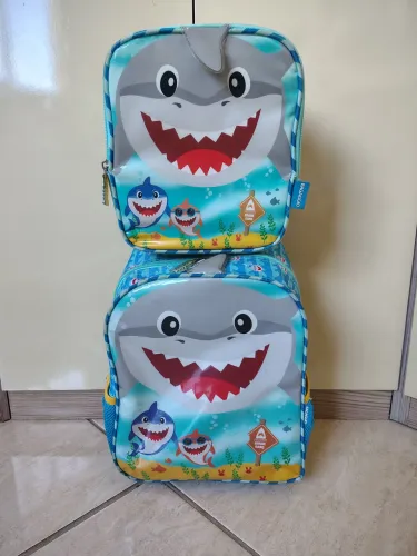 Mochila + Lancheira Baby Shark