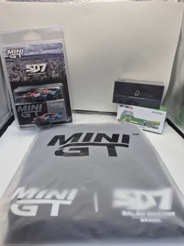 Combo Salão Diecast 7 - D-Model Mercedes 190E + Kit evento