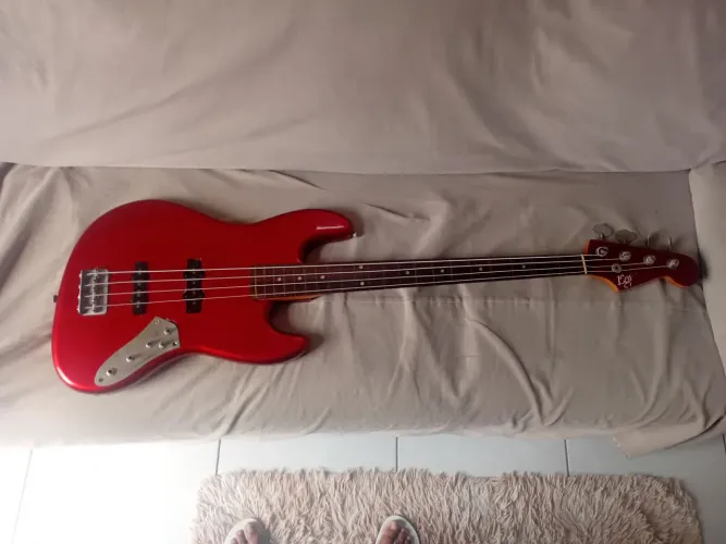 Contrabaixo  Eagle jaz bass fretless ativo