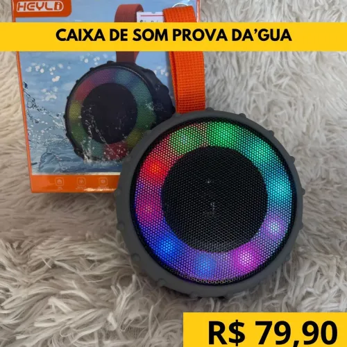 Caixa de som bluetooth 