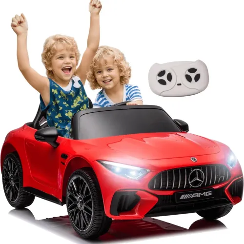 Carro Mercedes AMG 2 Lugares (Vermelho) R/C Eletrico 12V Bandeirante 