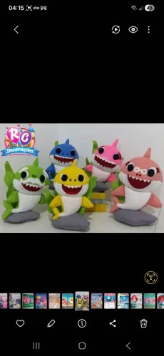 Feutros Baby Shark