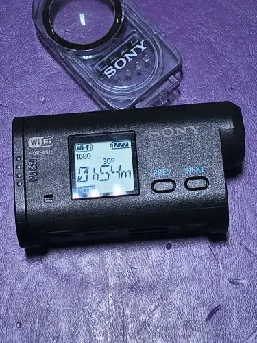 Câmera de ação Sony as15