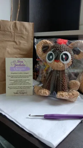 Pokemon em amigurumi. Litleo