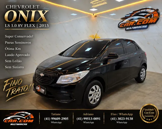 Chevrolet Onix Hatch LS 1.0 8V Flex Power Mec. 4P 2015