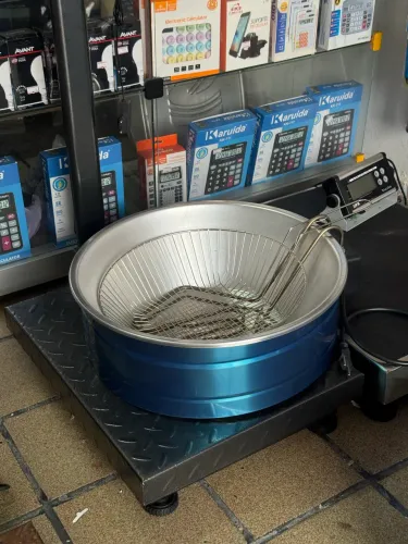 Fritadeira Elétrica tacho inox 12L