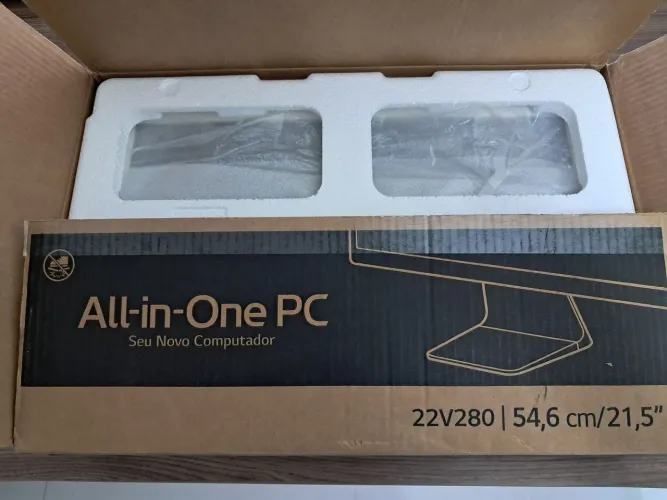 Computador LG 22" Lindo e NOVO NA CAIXA! (Perfeito para Estudos, Trabalho ou Recepção)