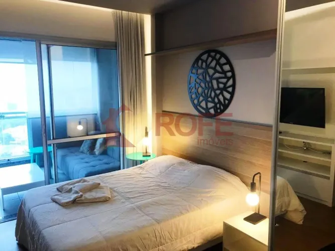 Studio para Locação - Mobiliado - 35 m² a.u. - Campo Belo
