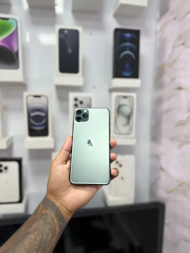 IPHONE 11 PRO MAX 256GB TELA NOVA<br>R$ 1.599,00 MUITO TOP