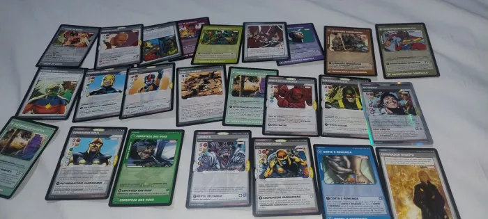 Lote 24 Cartas Battle Scenes RPG 