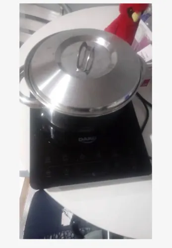 Fogão e panela de indução